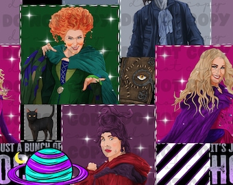 Halloween witch SEAMLESS png