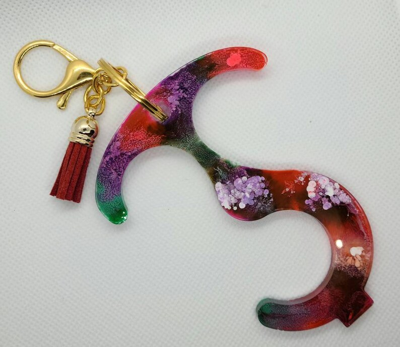 Touchless Door Opener Resin Keychain Door Opener Touch Free Door Hook No Touch Key And Door Opener No Contact Door Opener Accessories Keychains Lanyards Gvara Pl