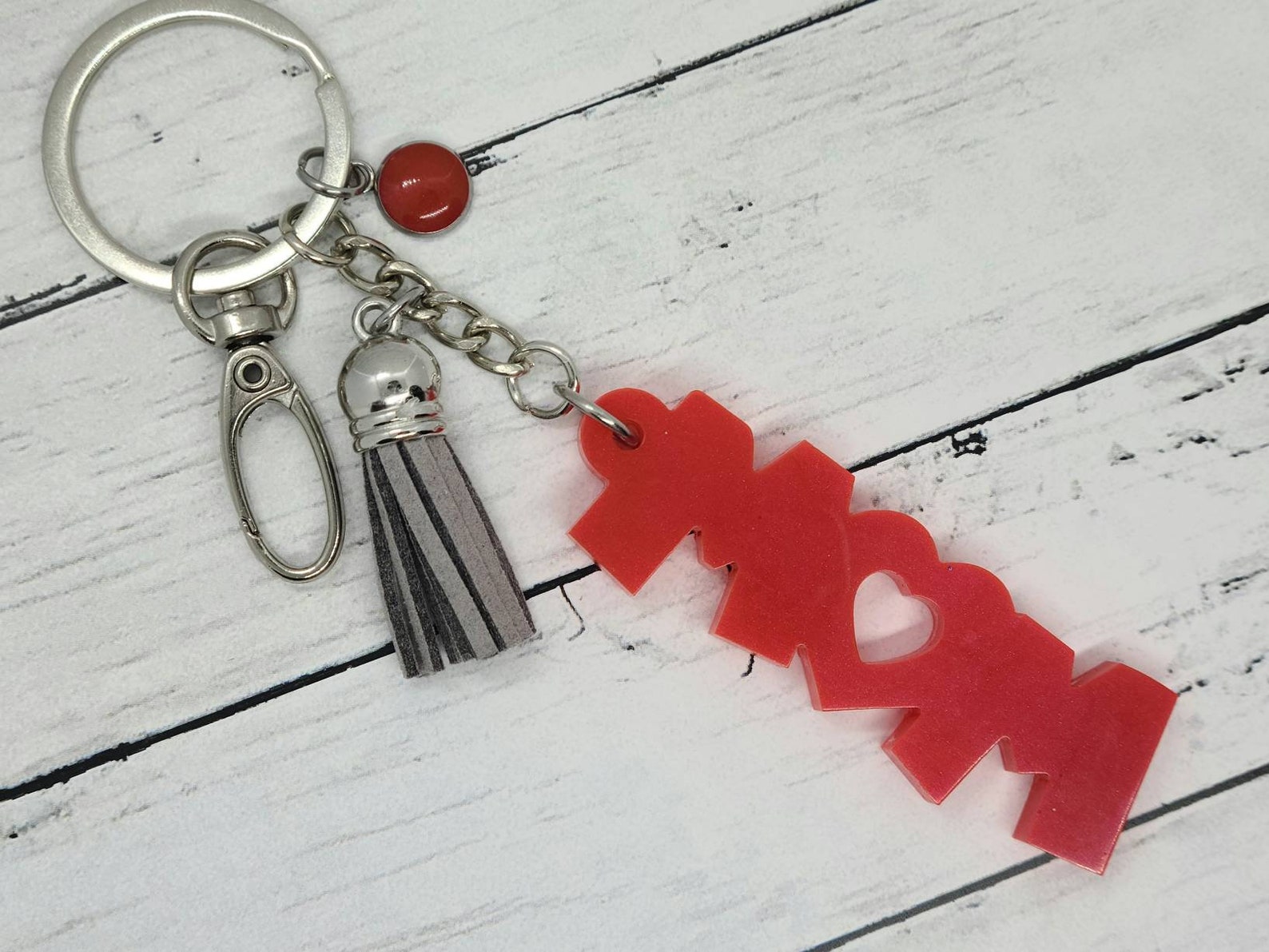 Mom keychain mom gift dad keychain dad gift mother's Etsy