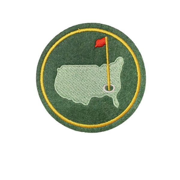 Augusta Masters Golf Tournament Patch, Iron On/Sew On