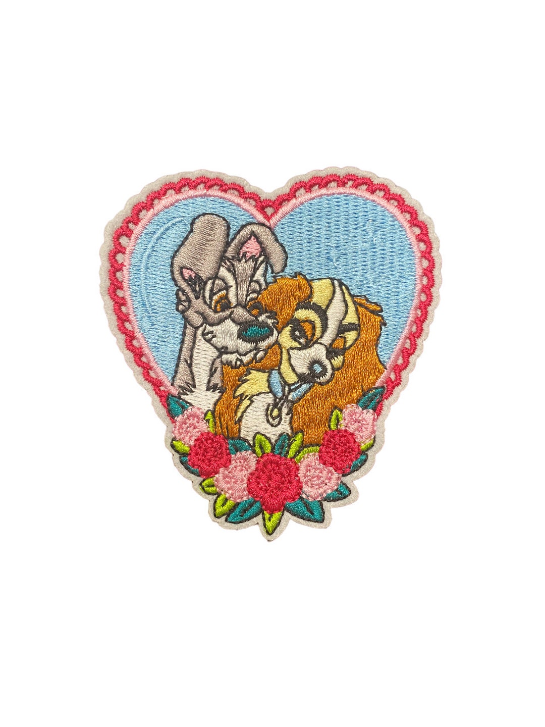 Lady and the Tramp Patch Iron On/sew On Etsy