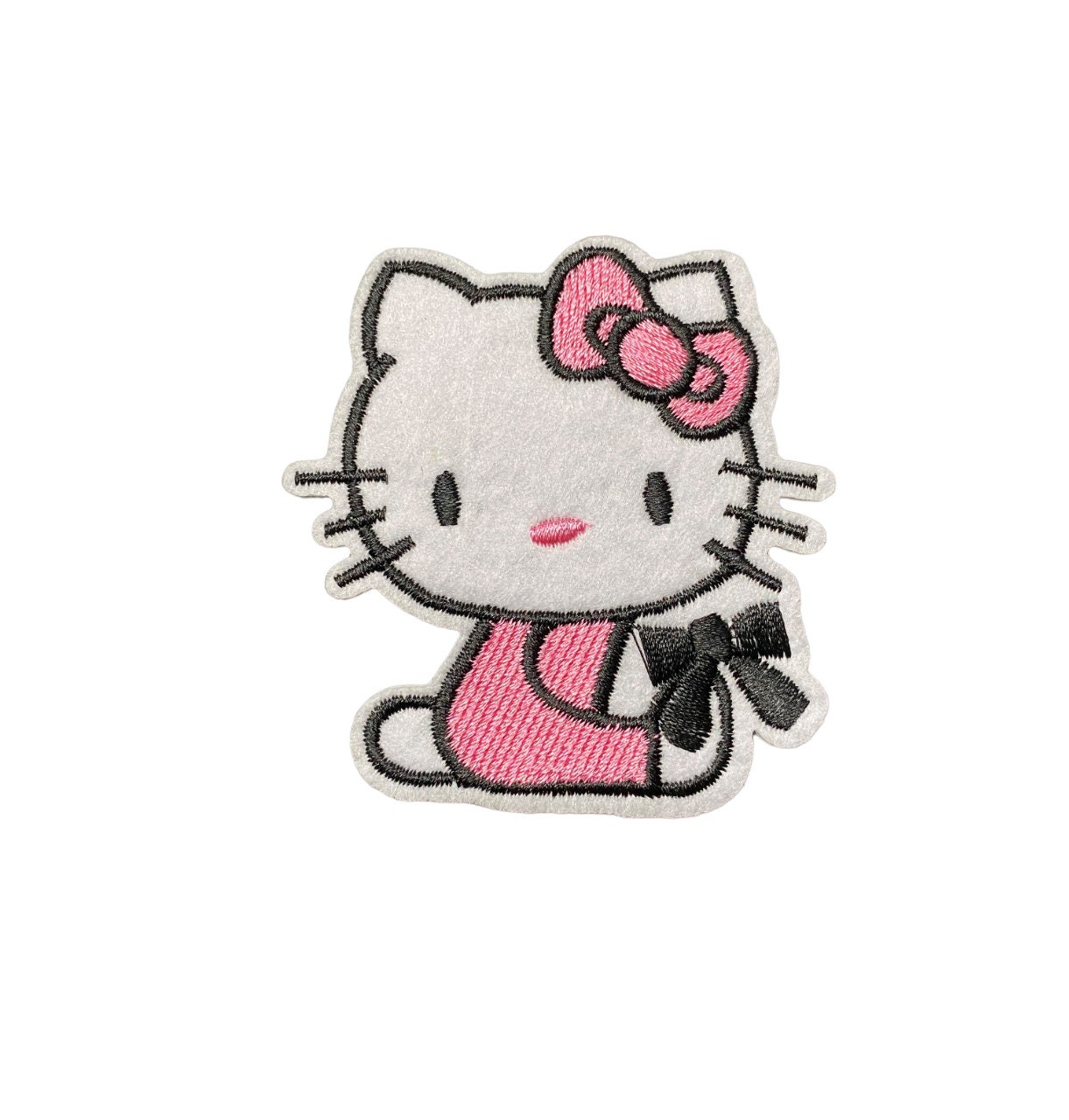 Hello Kitty Bow Patch, Iron On/sew On 