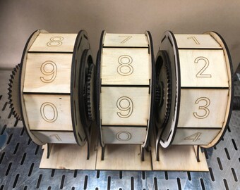 DXF file download geared counter