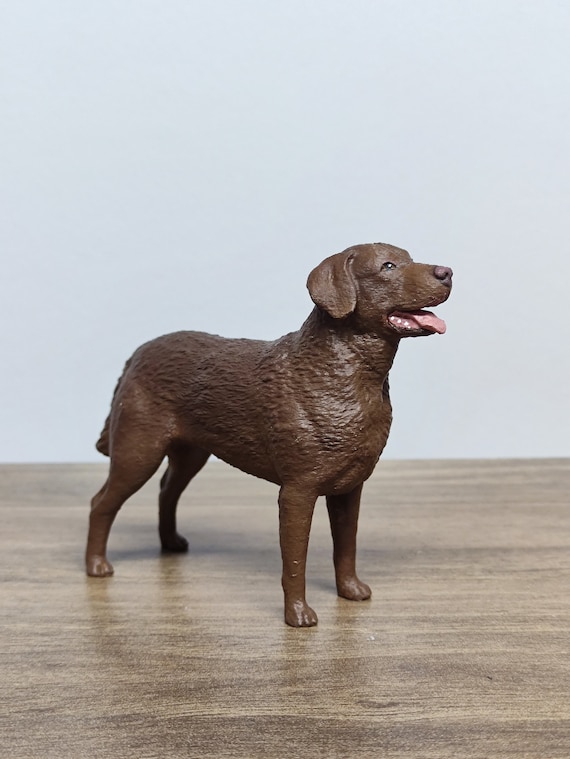 Chesapeake Bay Retriever - Chessie - personalized painting service - wedding cake topper - dog statue - cake topper - dog birthday