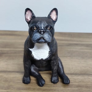 Servizio di pittura personalizzato Bulldog francese Statua di