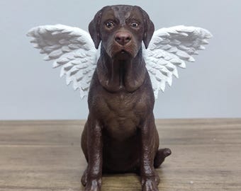 Figura personalizada de Labrador Retriever – Estatua conmemorativa de perro