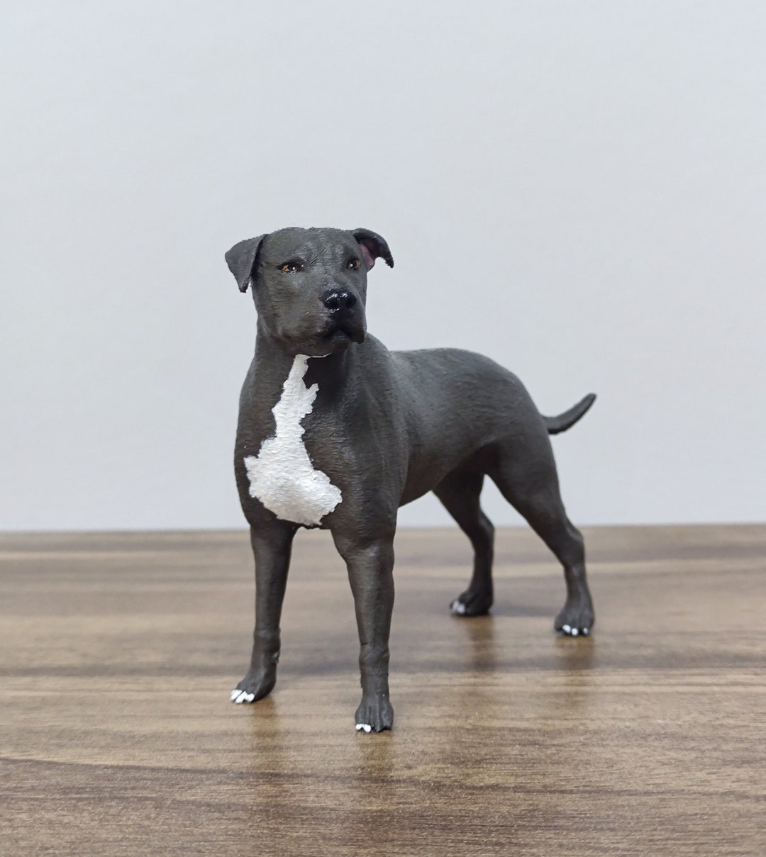 Personalized Pitbull - Personalized Painting Service - Handmade