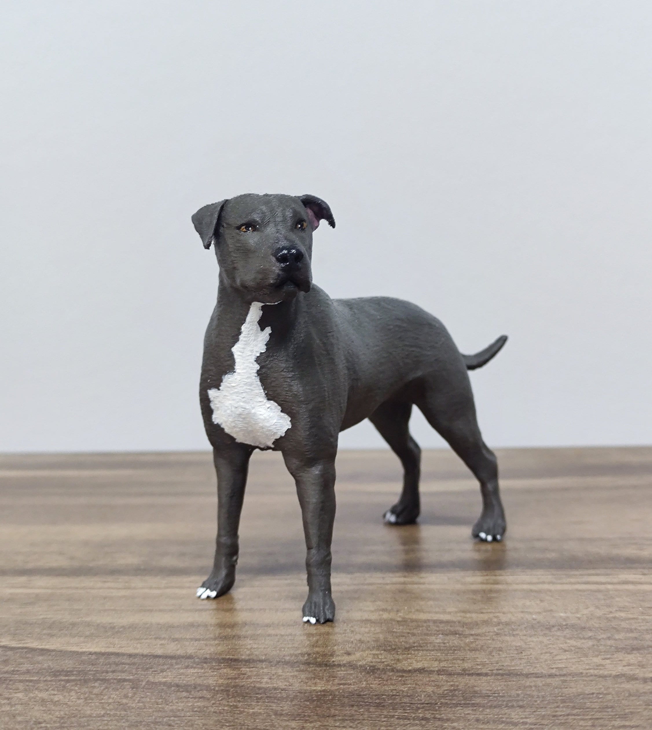 Personalized Pitbull - Personalized Painting Service - Handmade