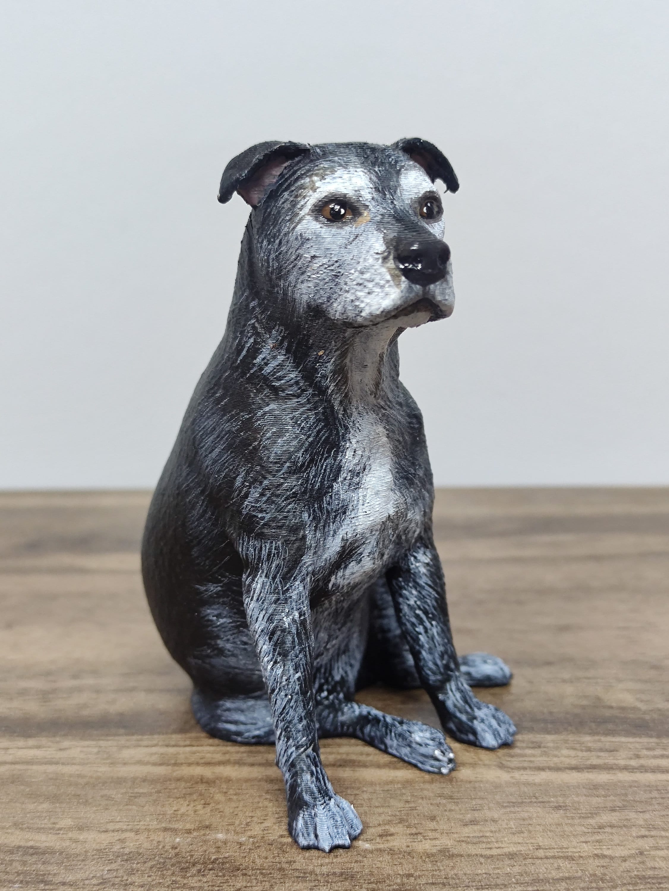 Dog Sculpture Staffordshire Bull Terrier Ornaments Figurines