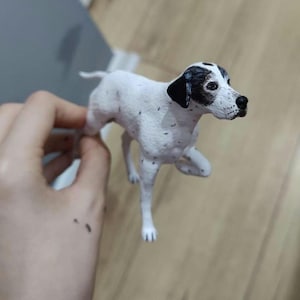 Puntatore inglese personalizzato: decorazione per torta nuziale - servizio di pittura personalizzato