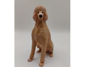 Custom Poodle Statue: Wedding Dog cake topper - Personalized Pet Memorial