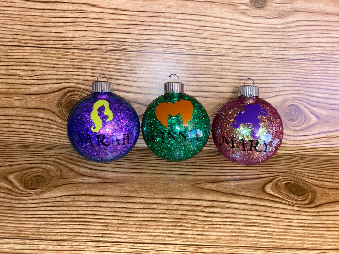 Sanderson Sisters Ornament Set of 3 Etsy