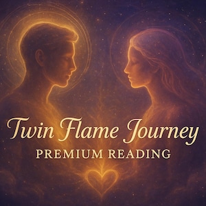 Zwillingsflamme Reise Seelische Begleitung Legung (24h Lieferung)