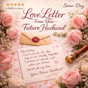 Kärleksbrev från din blivande make eller fru - Medium och tarotläsning samma dag