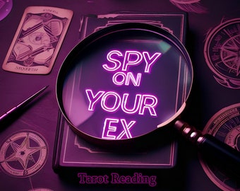 Spy On & Find Out What Your Ex-Person is Doing? What are your ex's thoughts? | Digital Delivery | Tarot Reading Within 24h