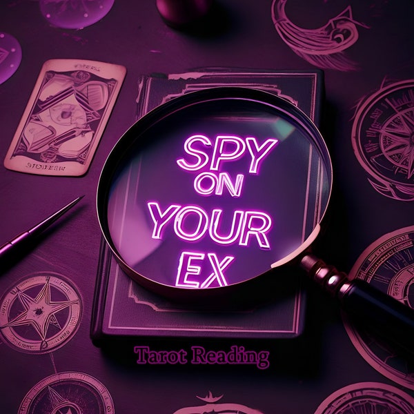 Spy On & Find Out What Your Ex-Person is Doing? What are your ex's thoughts? | Digital Delivery | Tarot Reading Within 24h