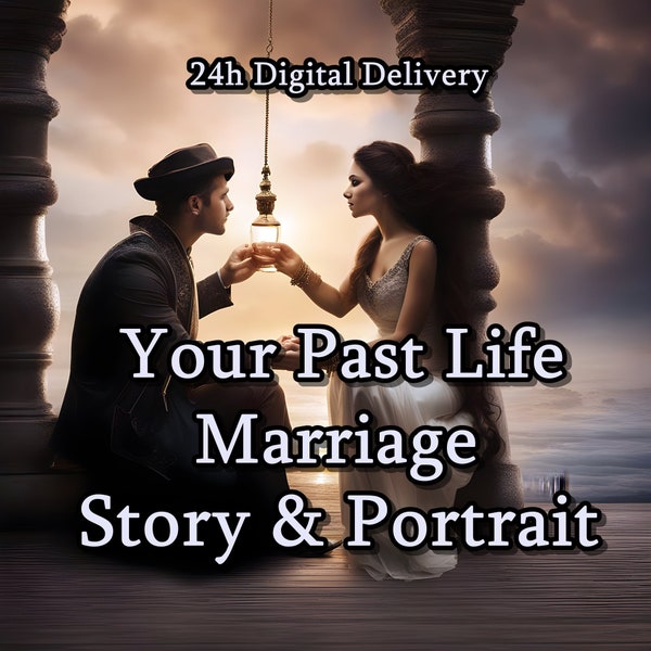 Description and Portrait of You and your Spouse in your Past Life Marriage
