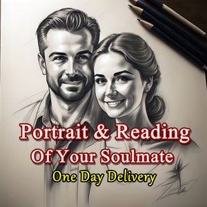 Portrait & Description of your Soulmate Within 24 Hours | Digital Drawing and Reading Using My Abilities