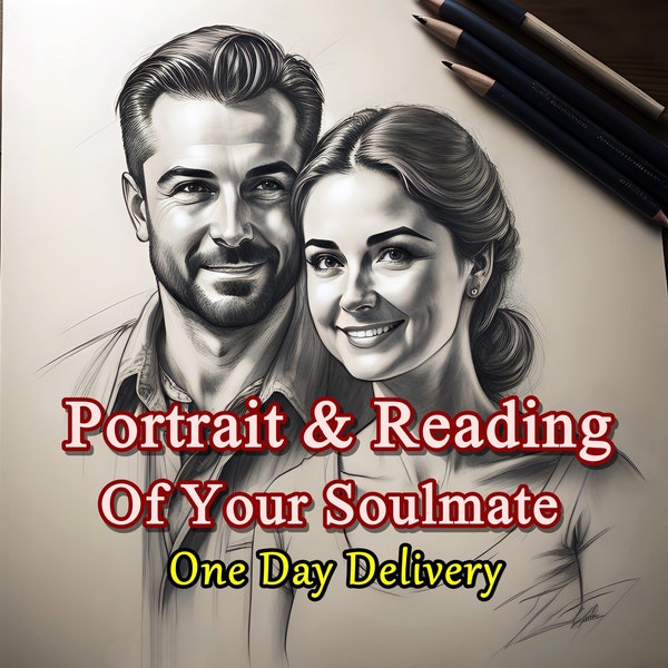 Portrait & Description of your Soulmate Within 24 Hours | Digital Drawing and Reading Using My Abilities