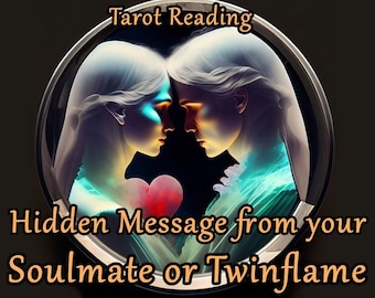 Find Out The Hidden Message From Your Soulmate or Twin flame | Astrological & Tarot Reading | One Day Digital Delivery