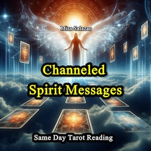 Messages spirituels canalisés Lecture du tarot le jour même Livraison numérique
