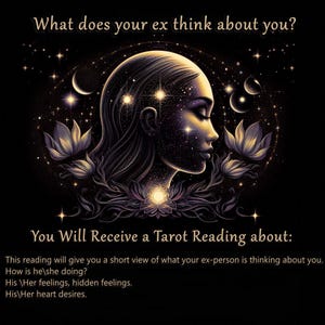 O que seu Ex pensa de você? Leitura de tarô | Entrega digital em um dia | 24h