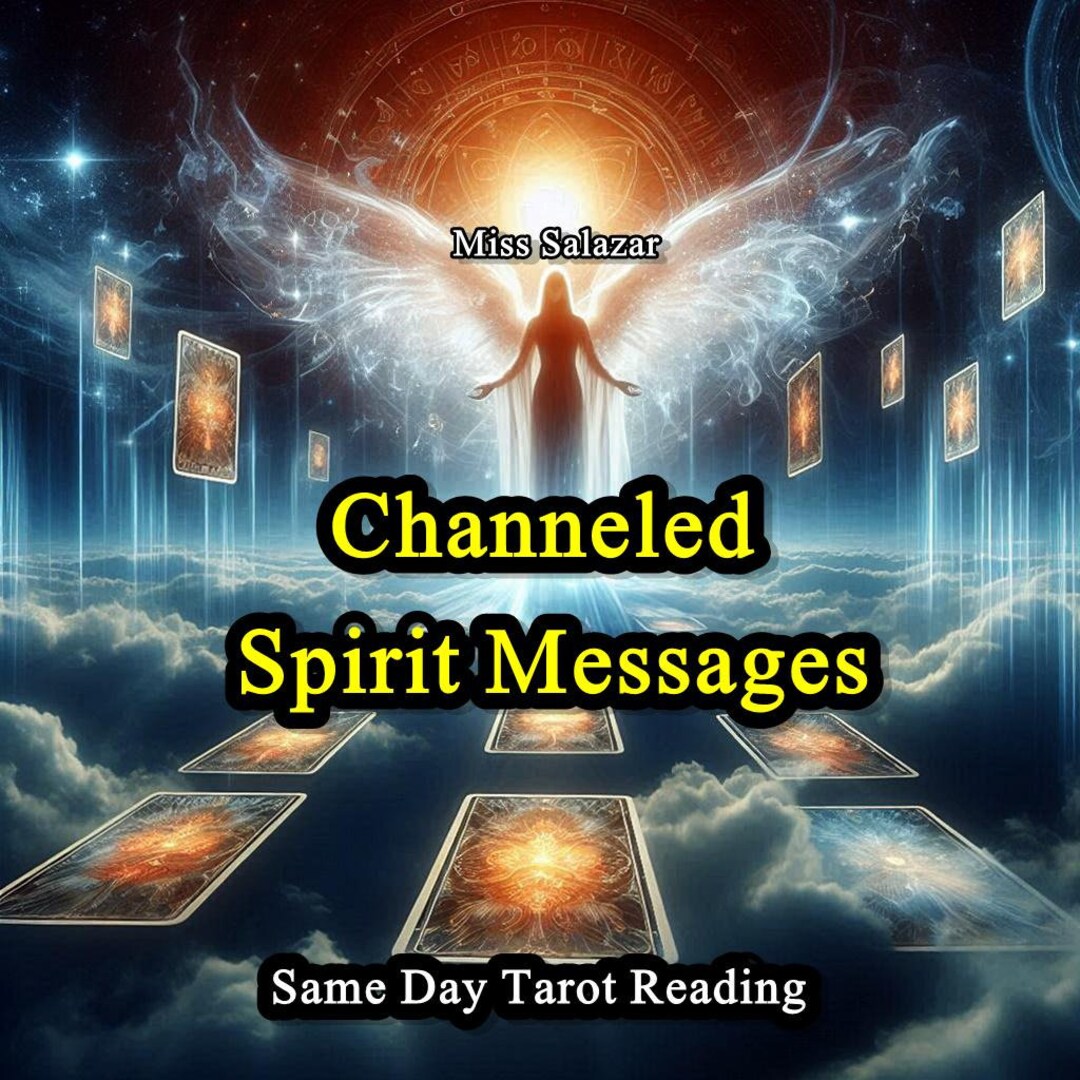 Channeled Spirit Messages Same Day Tarot Reading Digital Delivery - Etsy