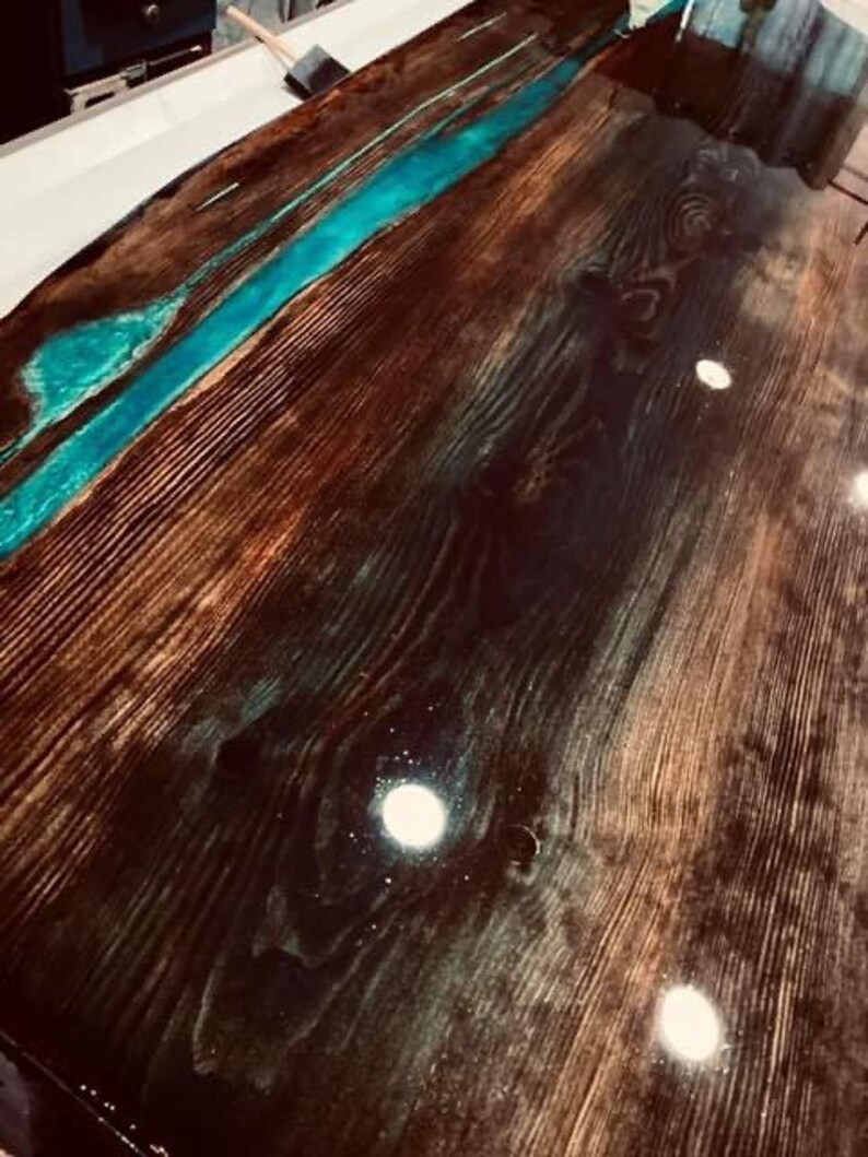 What is the Best Epoxy Resin Countertops for Kitchen 24 Live Edge Epoxy Countertop