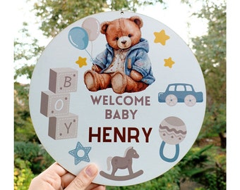 Custom Baby Name Sign, Kids Room Decor, Personalized Nursery Decor, Baby Shower Gift, Newborn Announcement Sign, Nursery Decor, Baby gift
