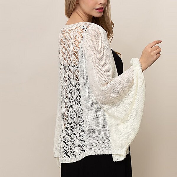 shawl poncho cardigan