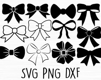 Download Bow Svg Bundle Etsy