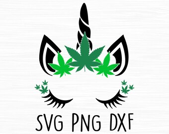 Download Marijuana Unicorn Svg Etsy