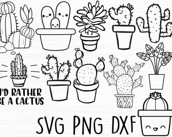 Free Free Cactus Outline Svg Free SVG PNG EPS DXF File