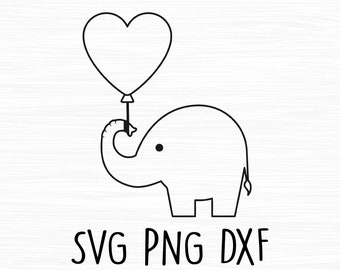 Free Free 103 Elephant With Balloon Svg SVG PNG EPS DXF File