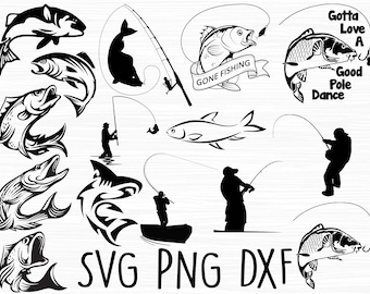 Free Free Fishing Man Svg 357 SVG PNG EPS DXF File