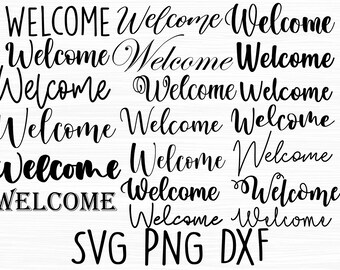 Download Welcome Svg Bundle Etsy