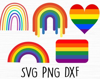 Download Rainbow Svg Etsy