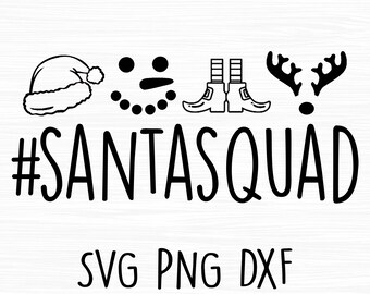 Download Reindeer Squad Svg Etsy