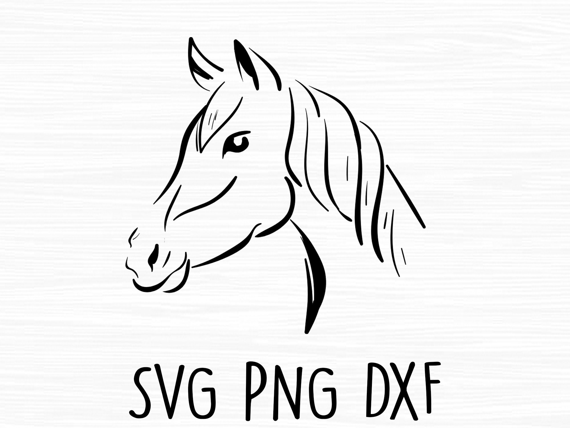 Horse Svg Horse Head Svg Horse Silhouette Svg Horse Clipart Etsy