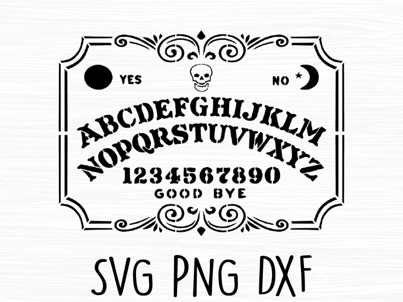 Ouija Board svg Spirit Board svg Halloween svg Ouija Spirit | Etsy