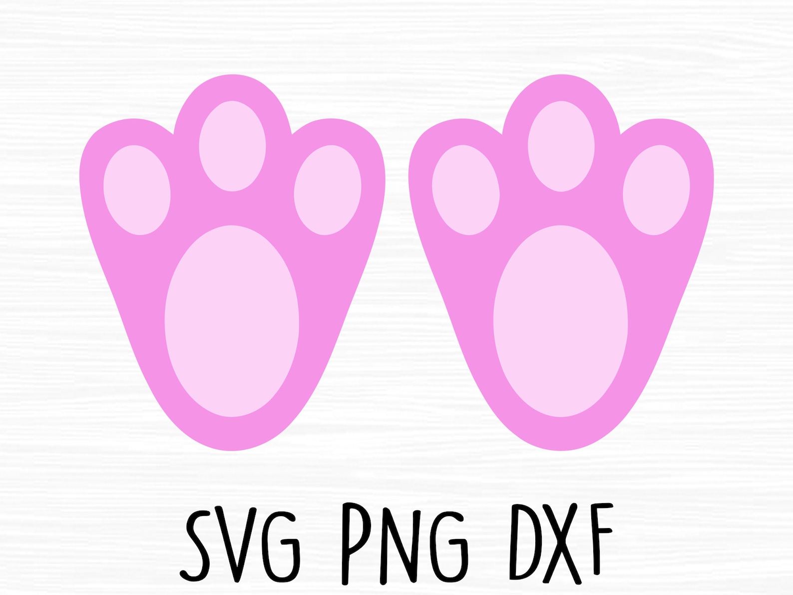 Bunny Feet Svg Easter Bunny Feet Svg Bunny Svg Easter Svg | Etsy