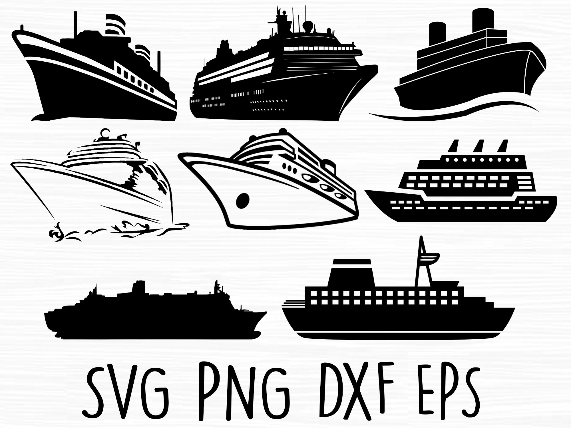 Cruise Ship Svg Bundle Cruise Ship Svg Cruise Ship Clipart Etsy | The ...