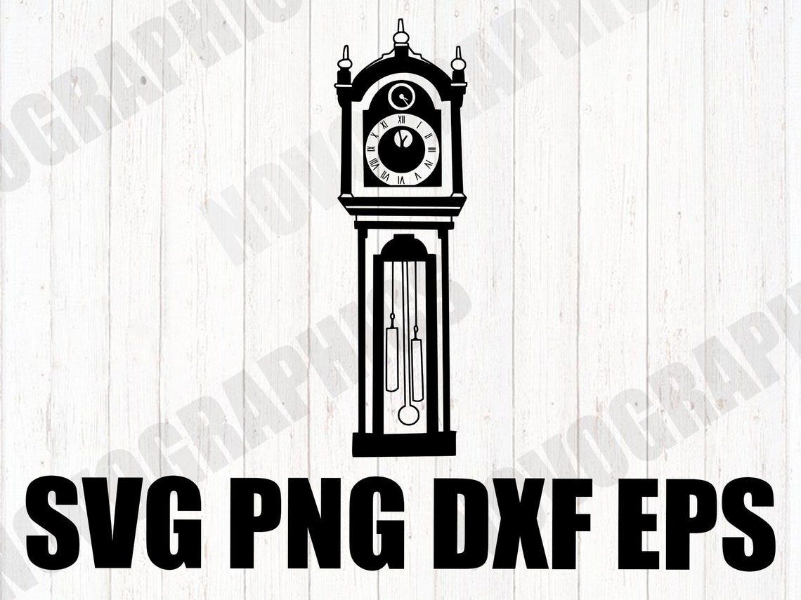 Grandfather Clock Svg Stranger Things Svg Stranger Things Etsy Denmark