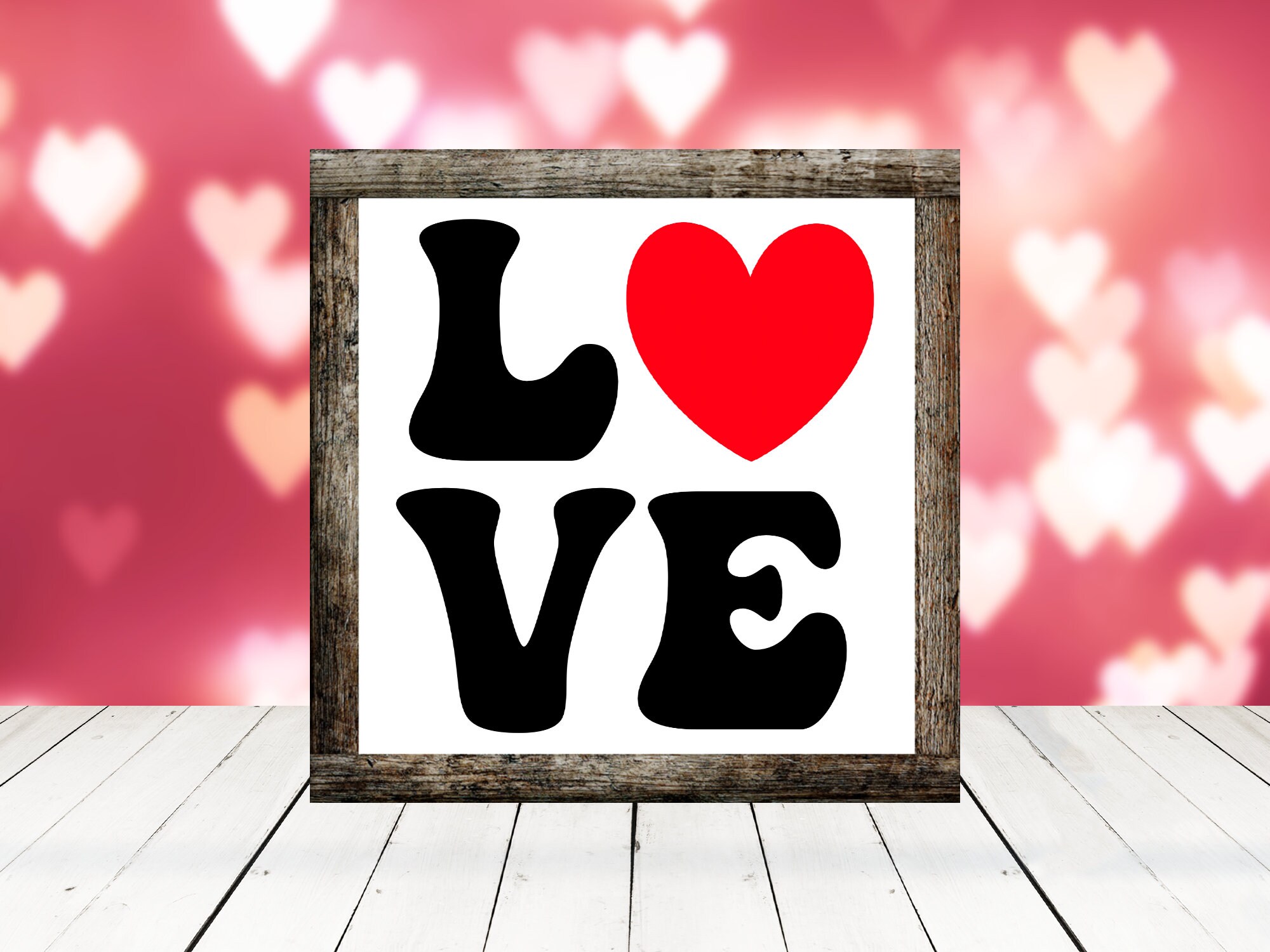 Buy Love Svg Groovy Love Svg Valentines Day Svg Valentine Svg Online in  India - Etsy