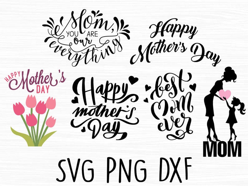 Happy Mothers Day svg, Mothers day svg Bundle, Mothers Day svg, Mom svg, Mother svg, Cricut cut file 