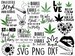 Weed svg, Weed svg bundle, Weed Leaf svg, Marijuana svg, Svg Files for Cricut 