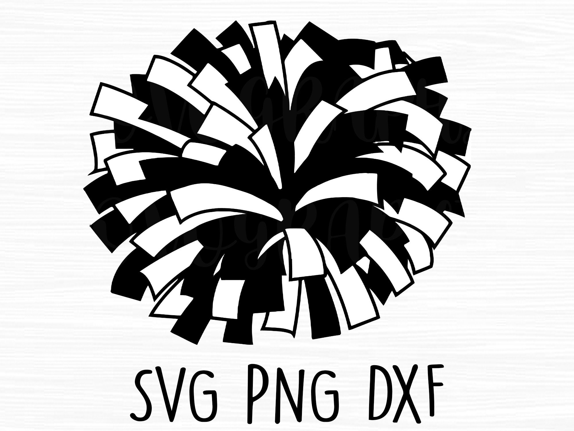 Pom Pom Svg Cheerleader Svg Cheer Svg Cheerleading Svg Etsy | Images ...