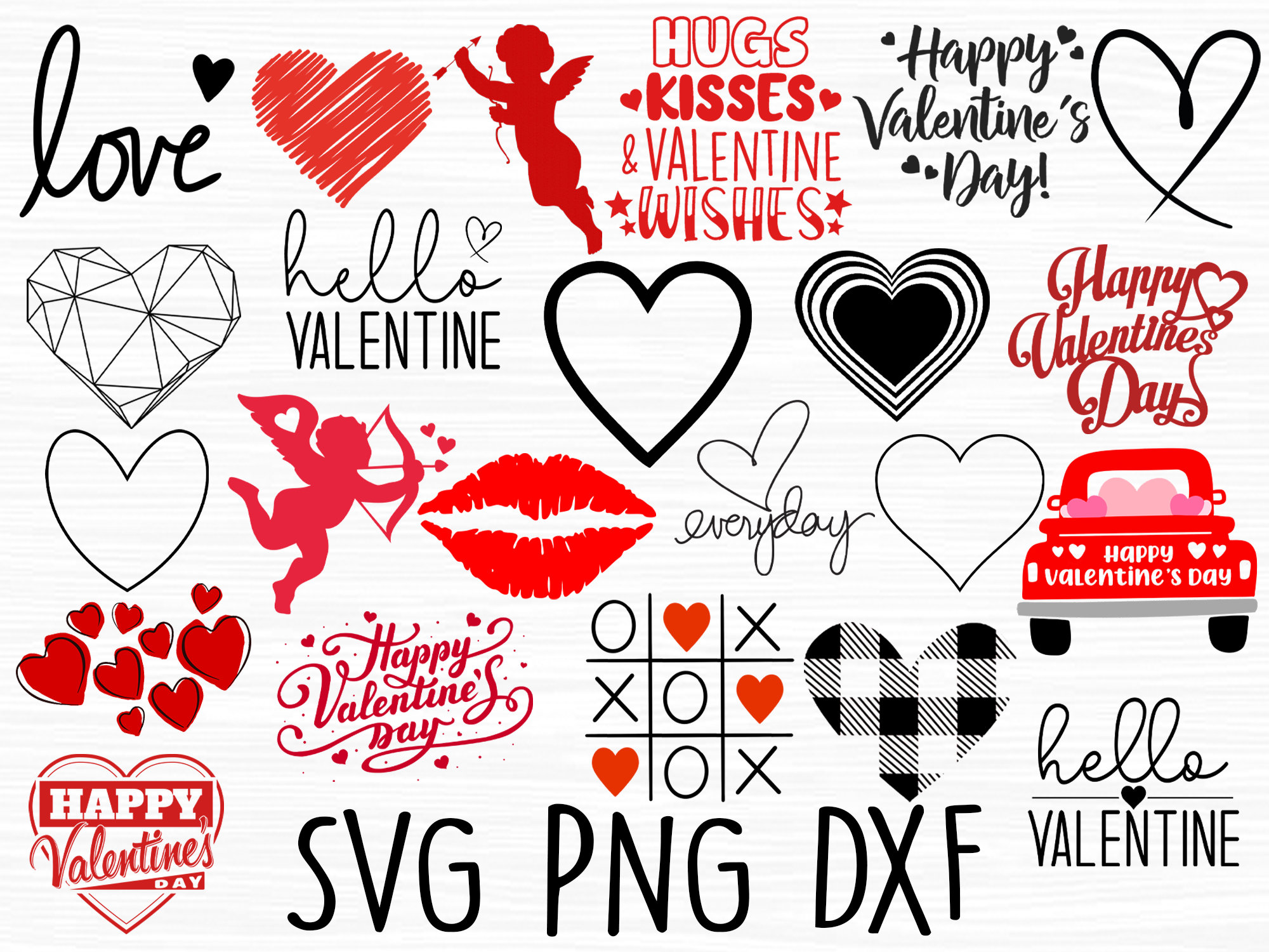 Valentines svg bundle Valentines Day svg Bundle Valentines | Etsy