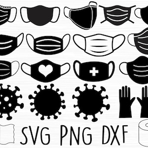 Mask Svg Etsy