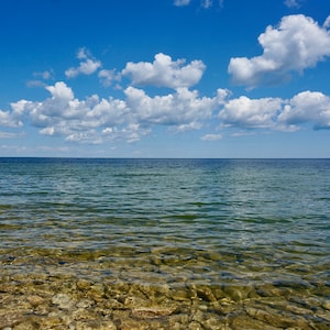 Lake Michigan, Digital Print, Wall Decor, Wall Art, Landscape Photography